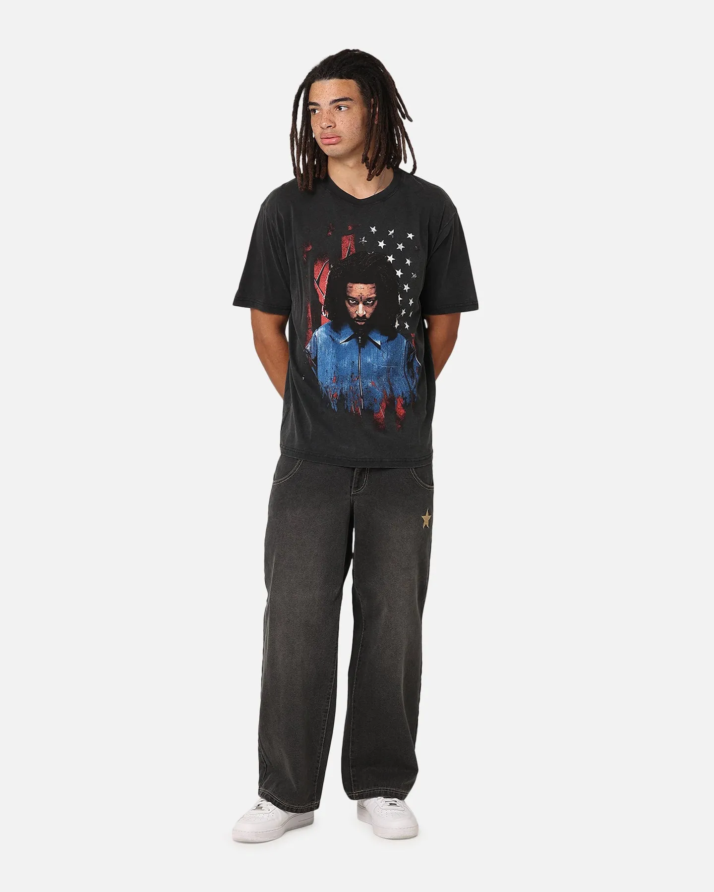 21 Savage Dream T-Shirt Washed Black