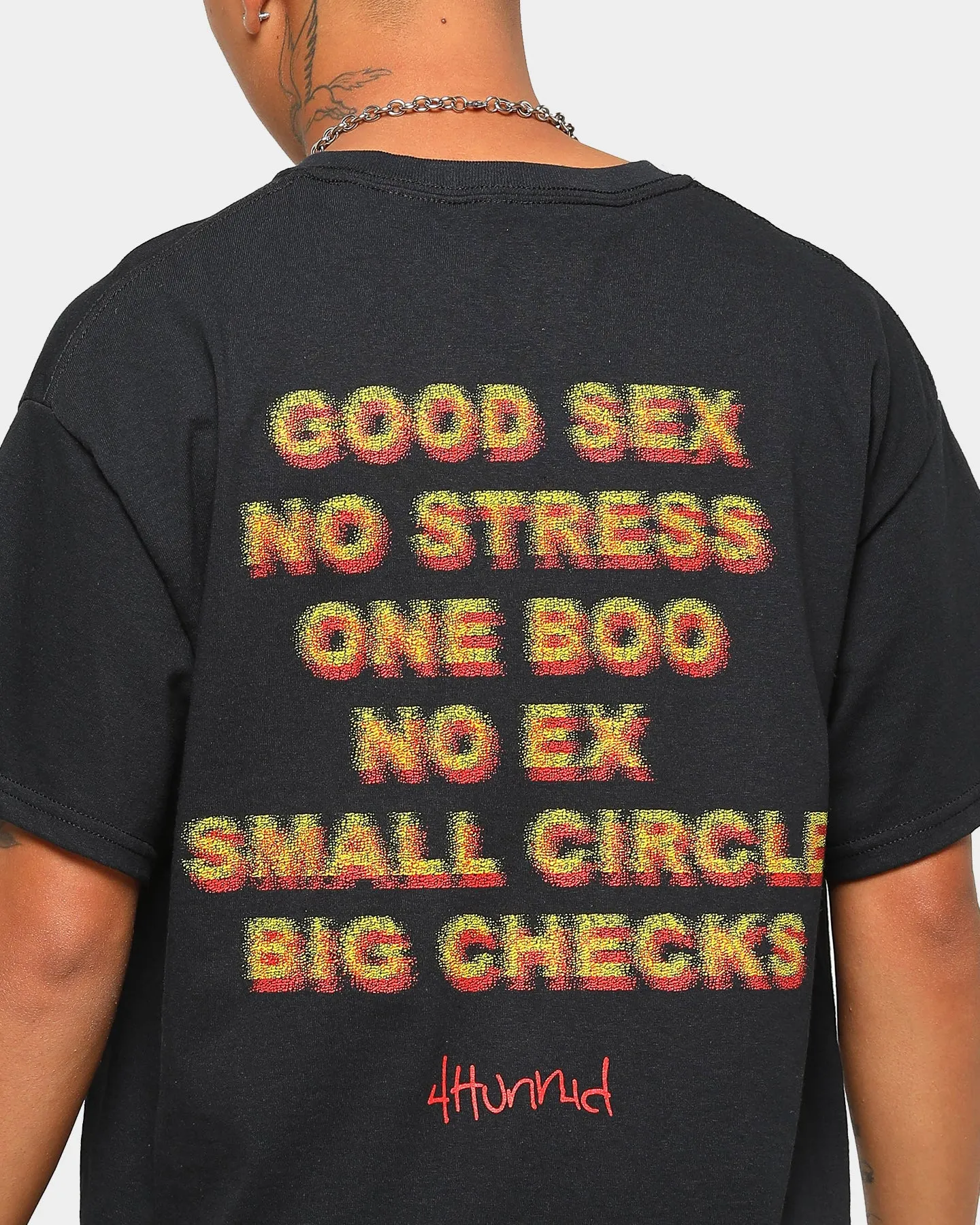 4HUNNID Good Sex Tee Black