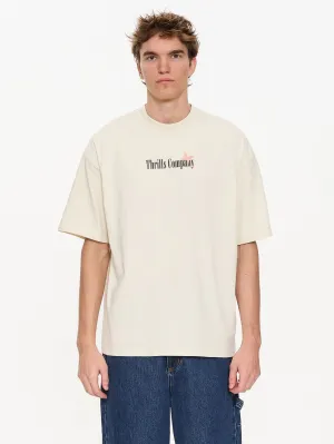 Adapt Box Fit Oversize Tee - Heritage White