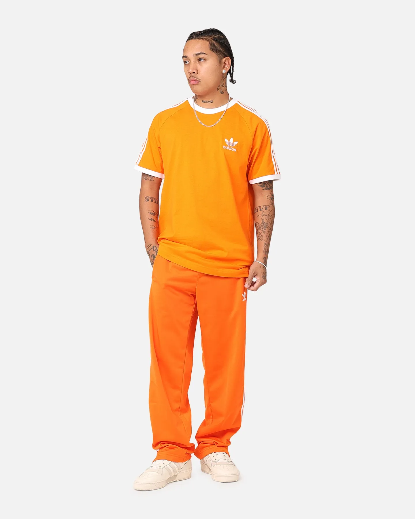 Adidas 3-Stripes T-Shirt Orange