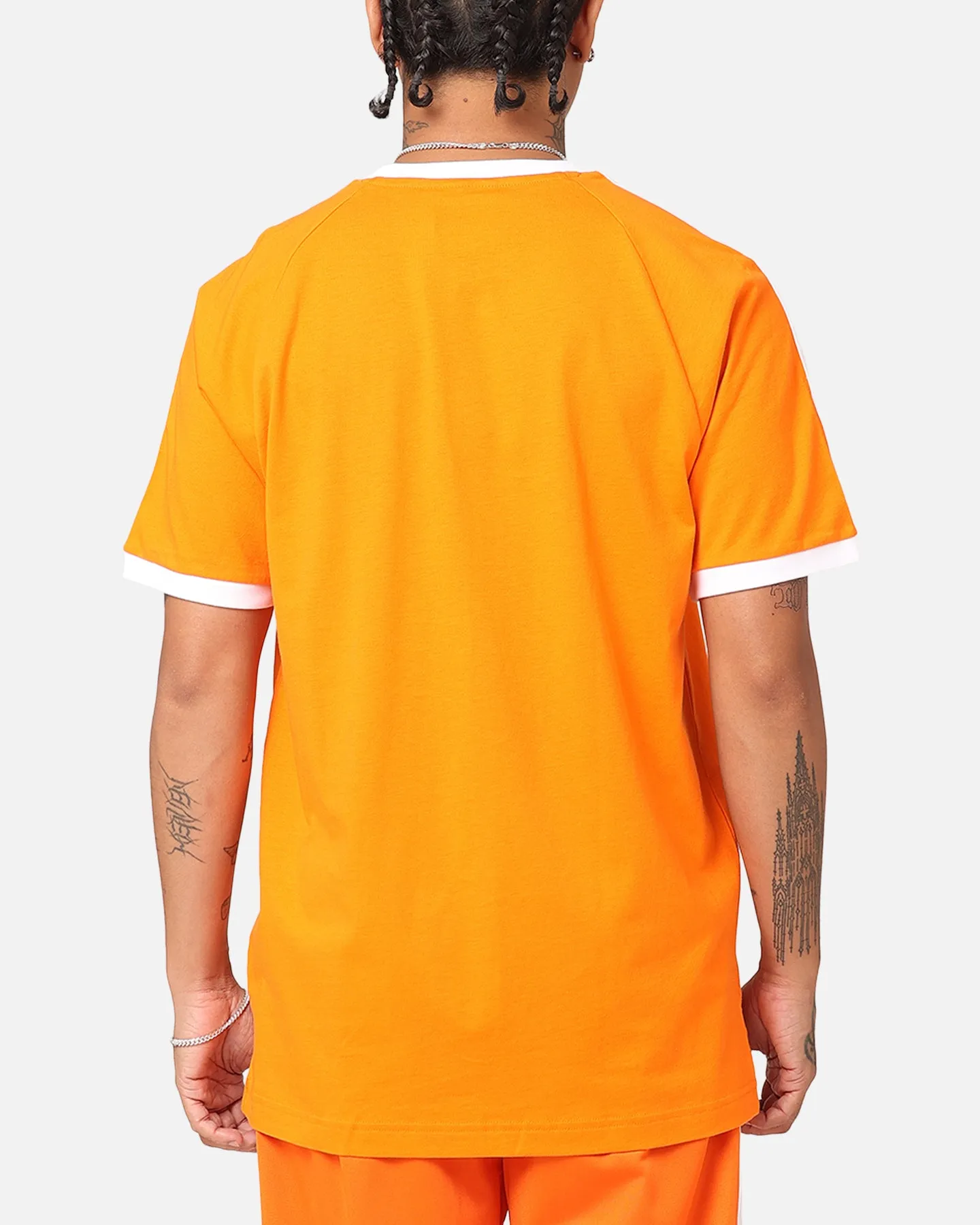 Adidas 3-Stripes T-Shirt Orange