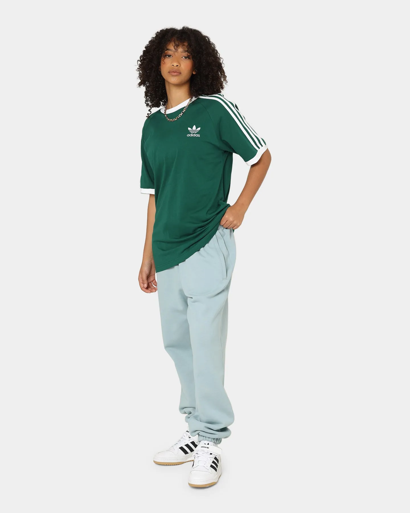 Adidas Adicolor Classic 3-Stripes T-Shirt Collegiate Green