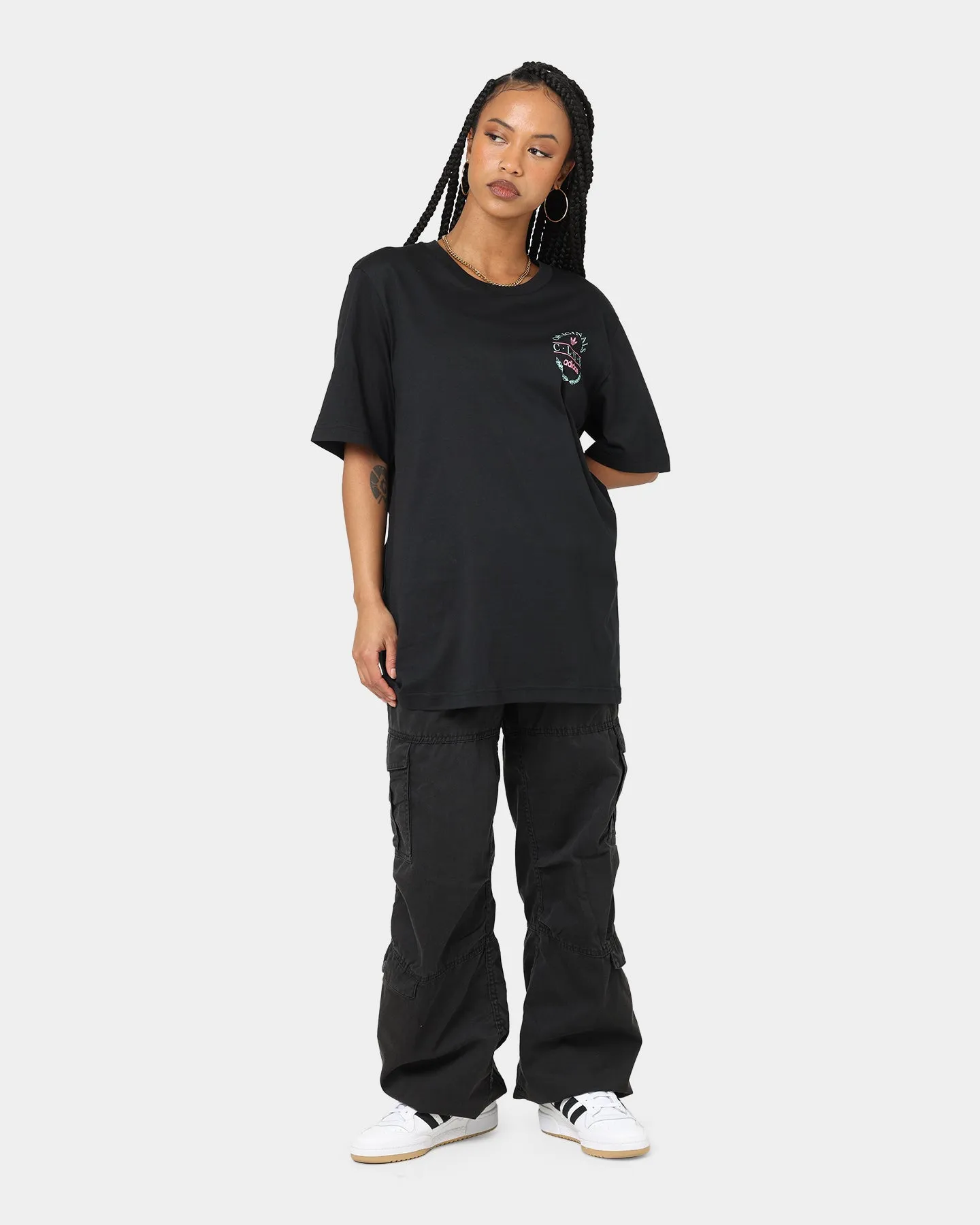 Adidas Club Logo T-Shirt Black