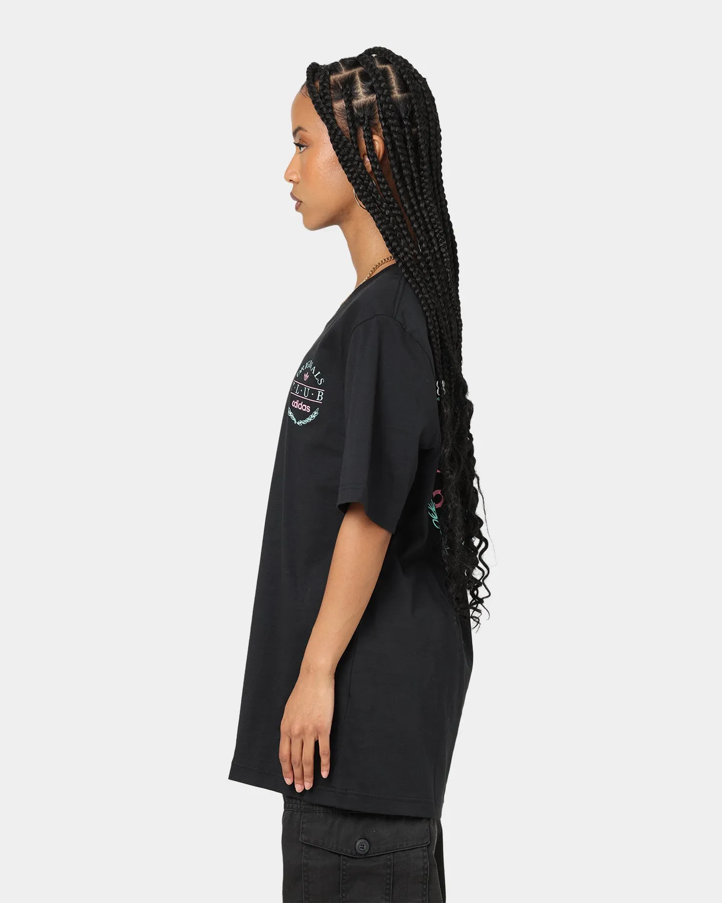 Adidas Club Logo T-Shirt Black
