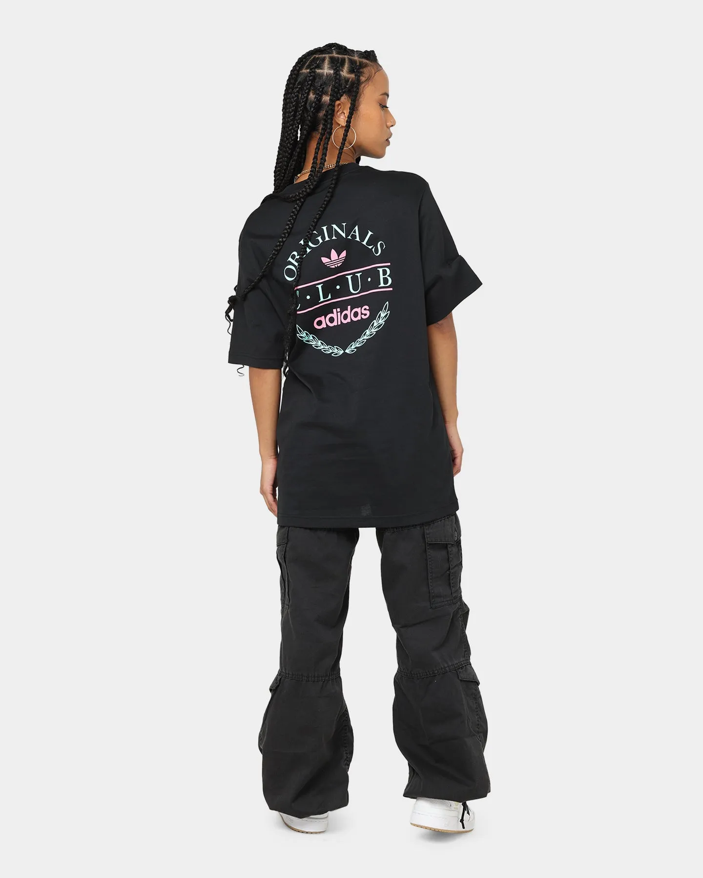 Adidas Club Logo T-Shirt Black