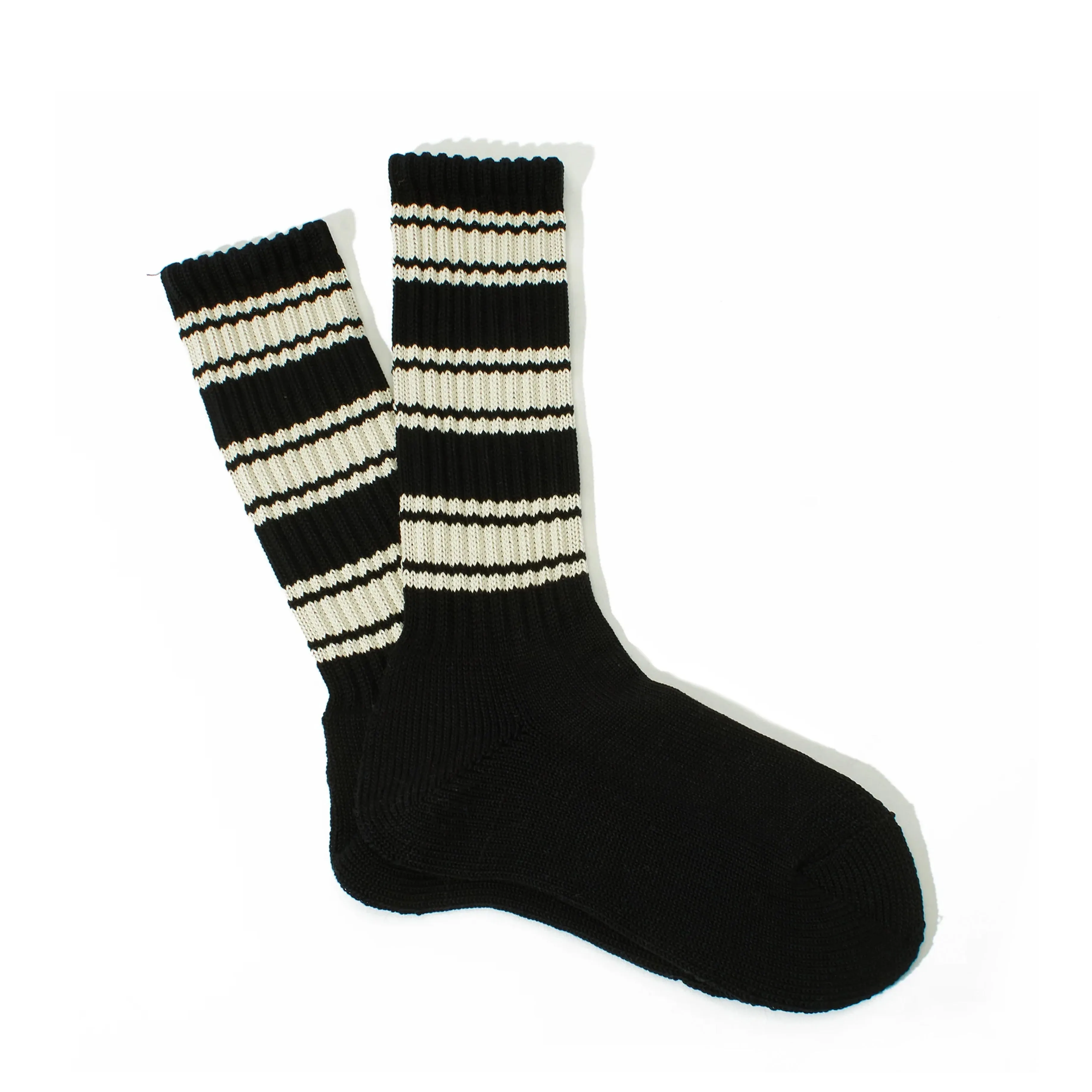 Anonymous Ism Stripes Pile Crew Black