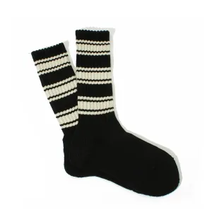 Anonymous Ism Stripes Pile Crew Black