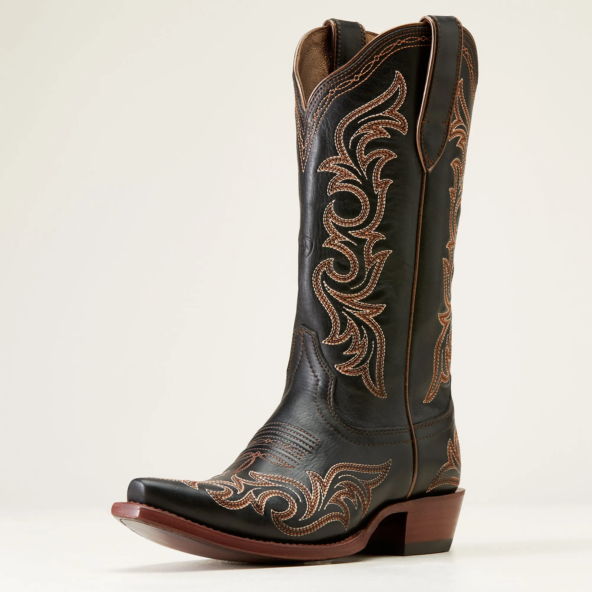 Ariat Ladies 10046895 Hazen Cowboy Boots in Ancient Black