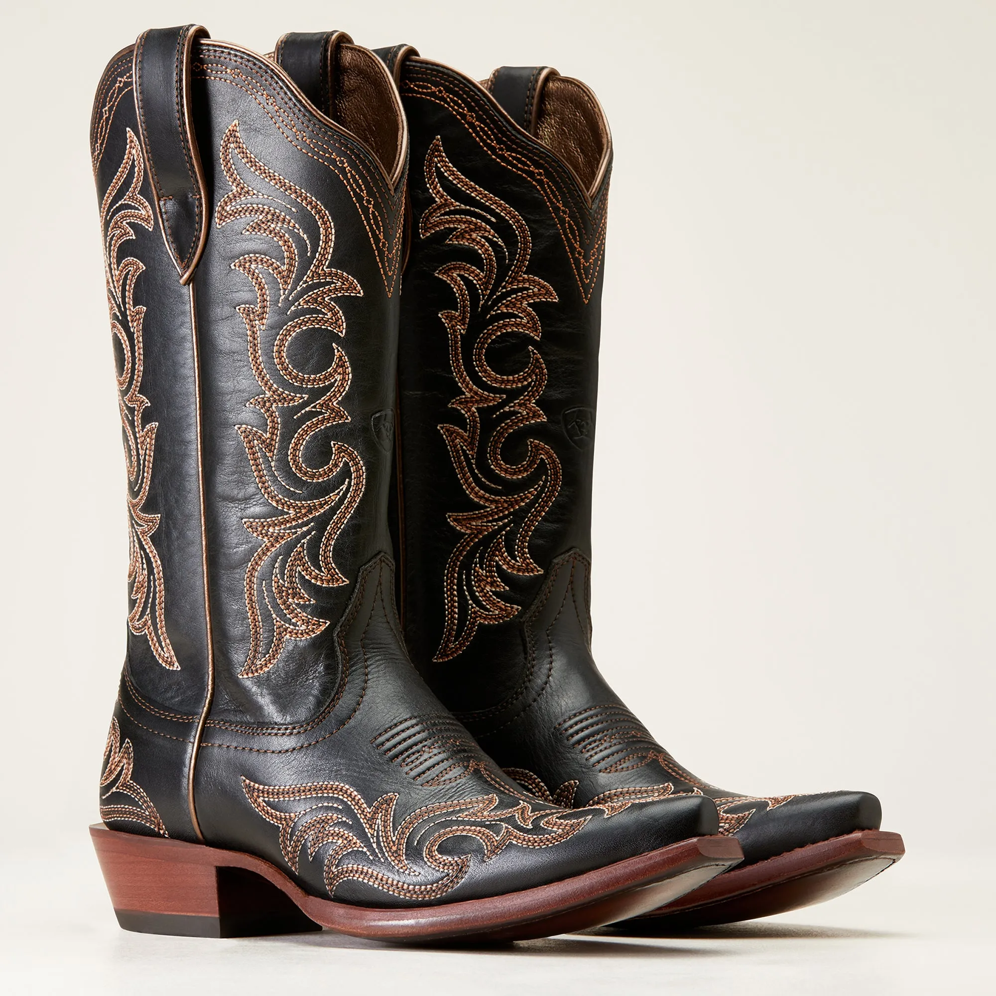 Ariat Ladies 10046895 Hazen Cowboy Boots in Ancient Black