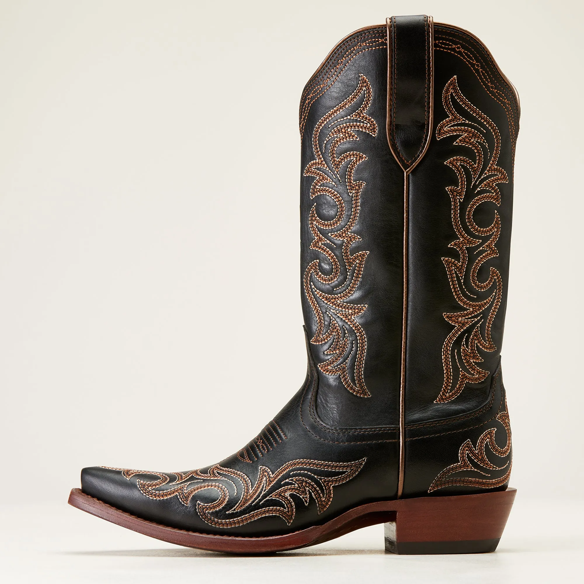 Ariat Ladies 10046895 Hazen Cowboy Boots in Ancient Black