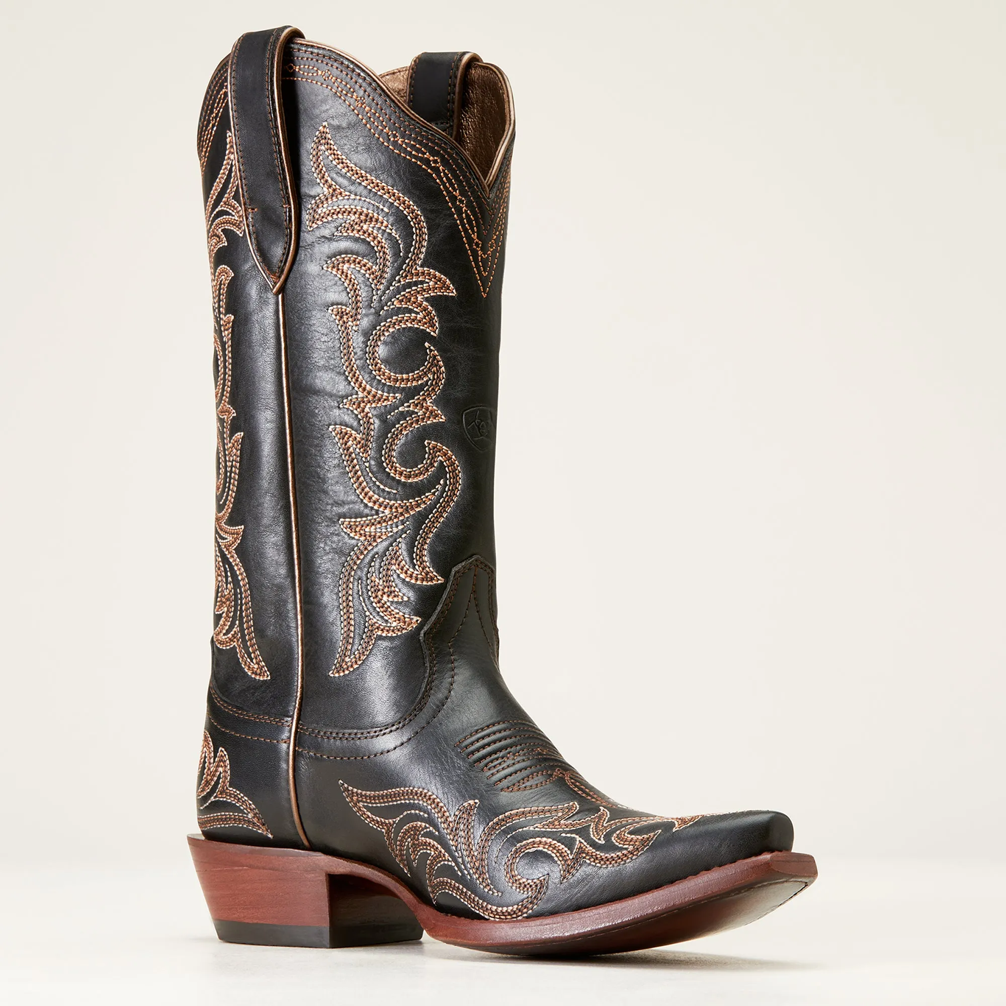 Ariat Ladies 10046895 Hazen Cowboy Boots in Ancient Black