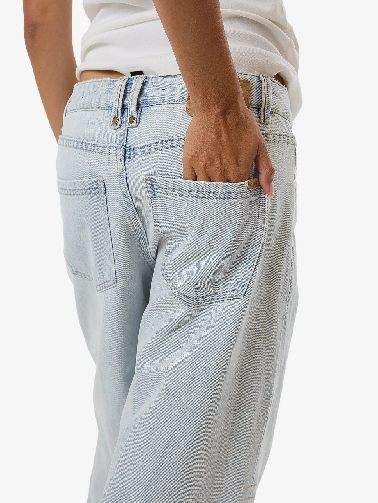 Billie Low Rise Baggy Jean - Dirty Fade