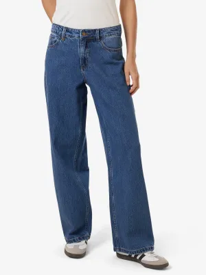Billie Low Rise Baggy Jean - Double Rinsed Blues