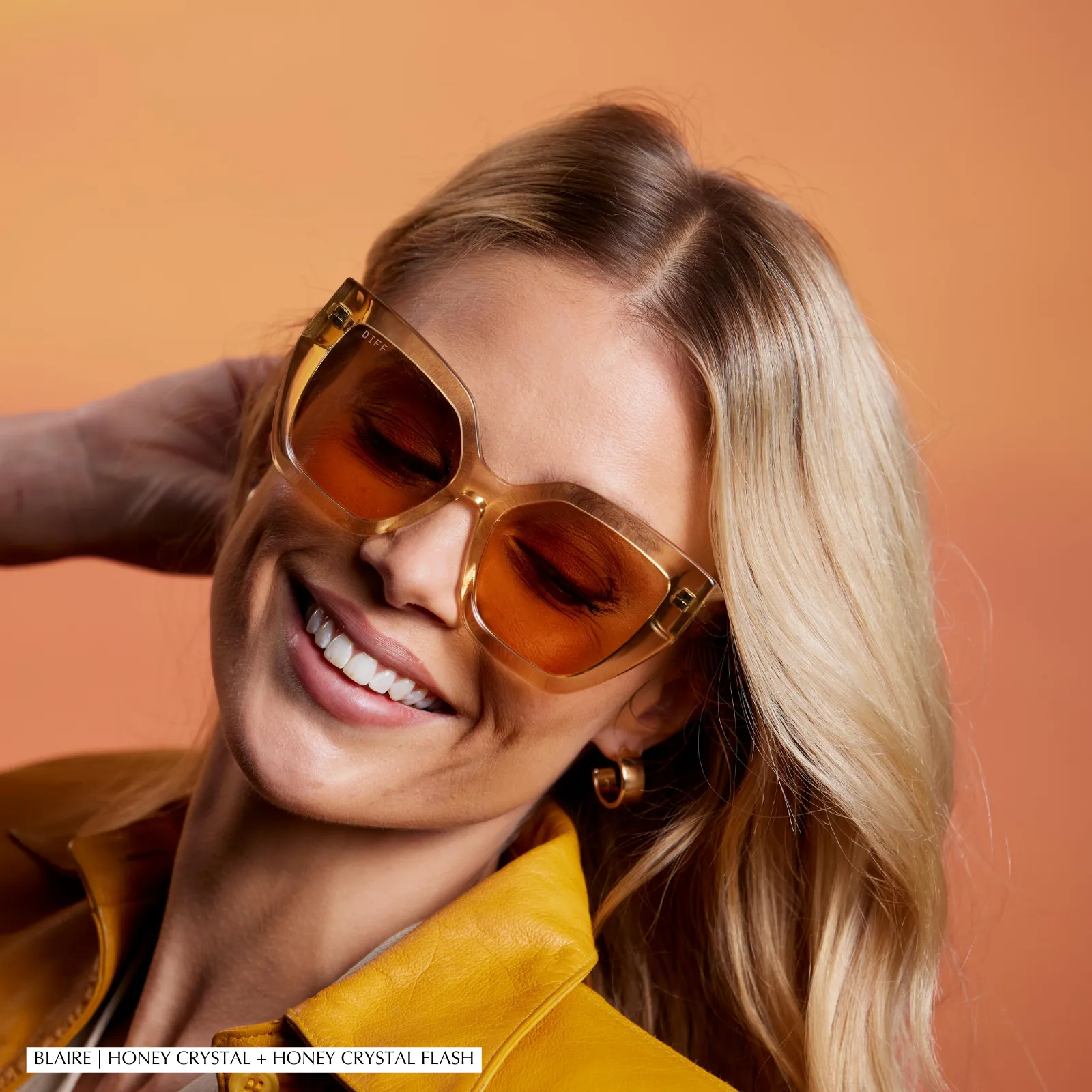 BLAIRE - CAFÉ OLE   BROWN GRADIENT SUNGLASSES