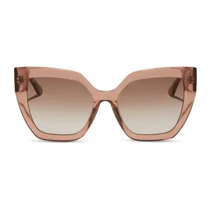 BLAIRE - CAFÉ OLE   BROWN GRADIENT SUNGLASSES
