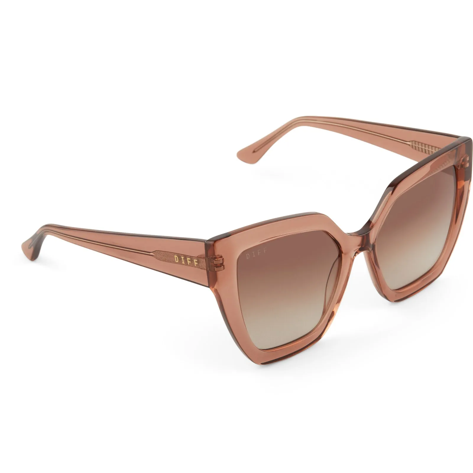 BLAIRE - CAFÉ OLE   BROWN GRADIENT SUNGLASSES