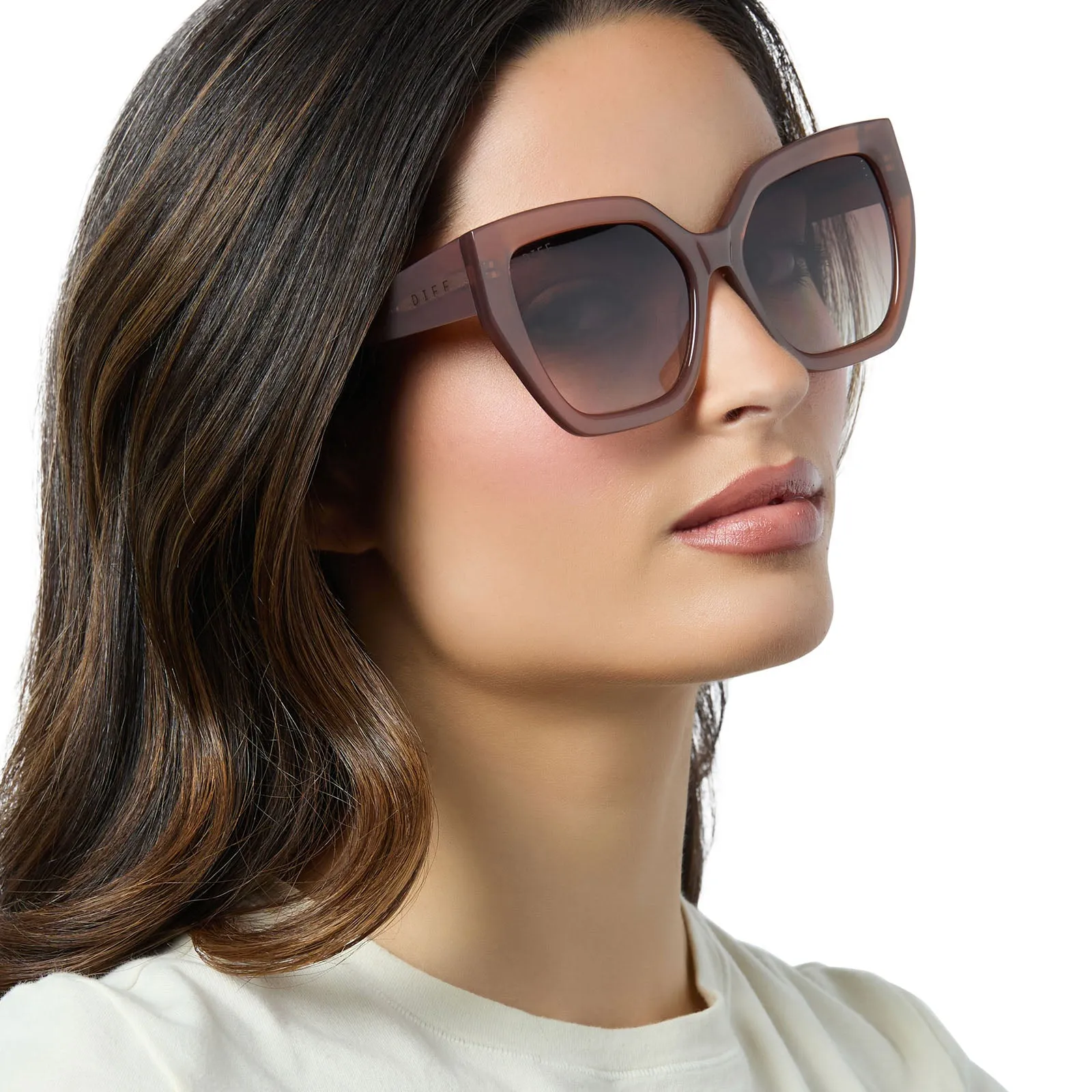 BLAIRE - MACCHIATO   BROWN GRADIENT SUNGLASSES