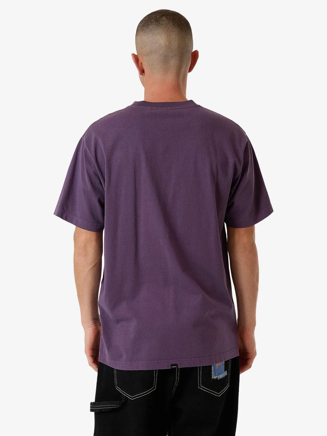 Blurred State Merch Fit Tee - Dust Purple
