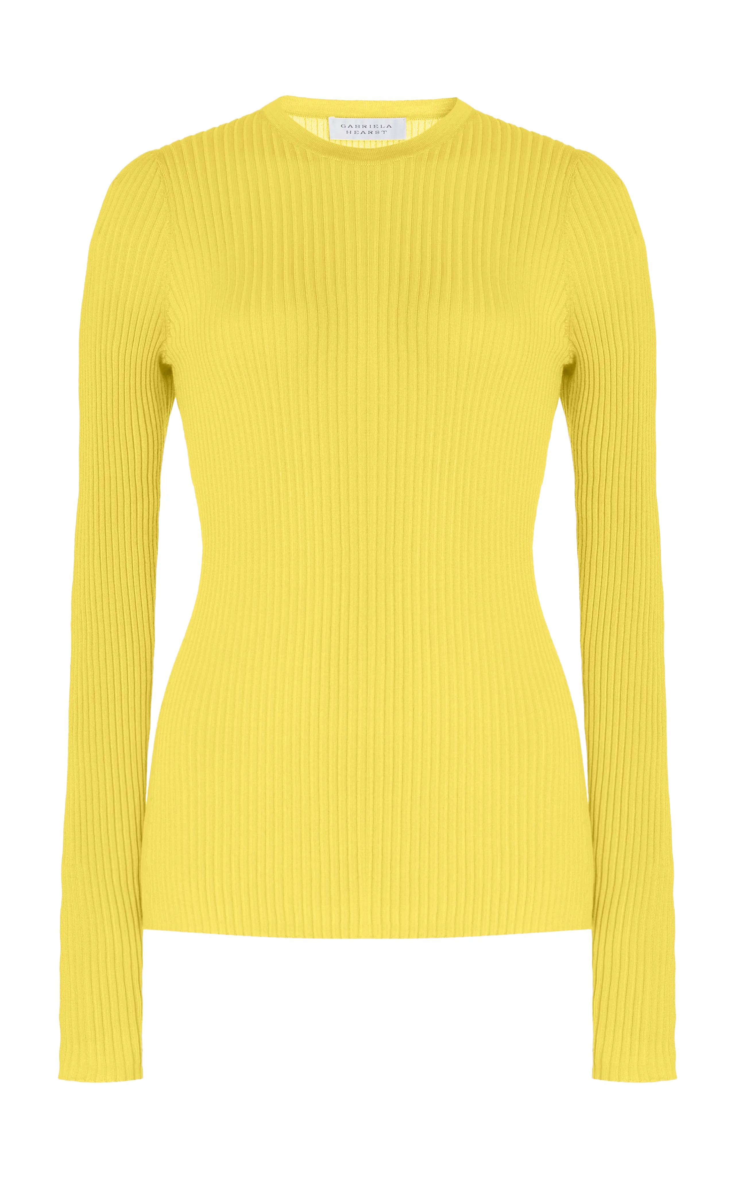 Browning Knit Sweater in Goldenrod Cashmere Silk