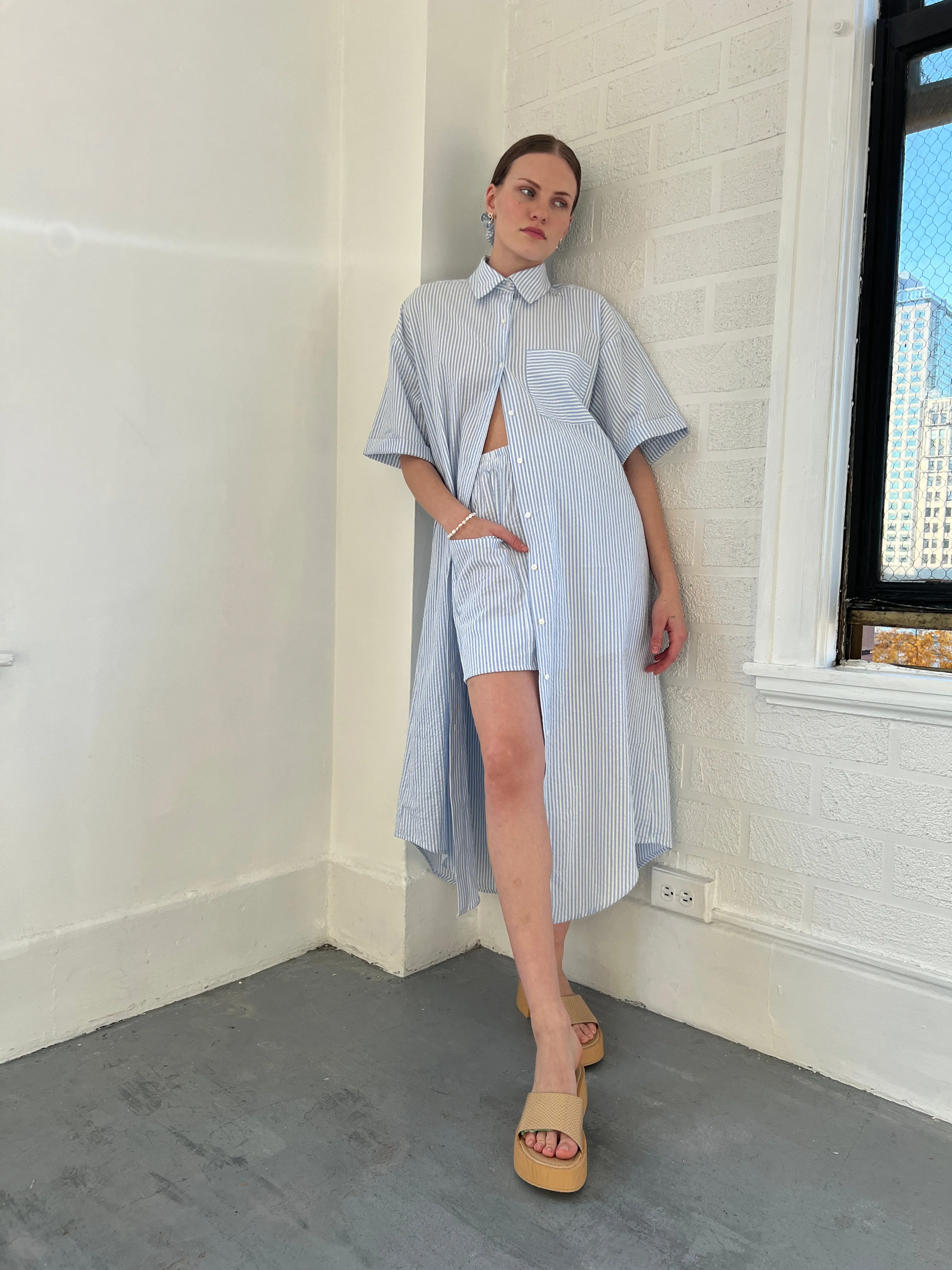 Bruno Shirt Dress - Ready To Ship