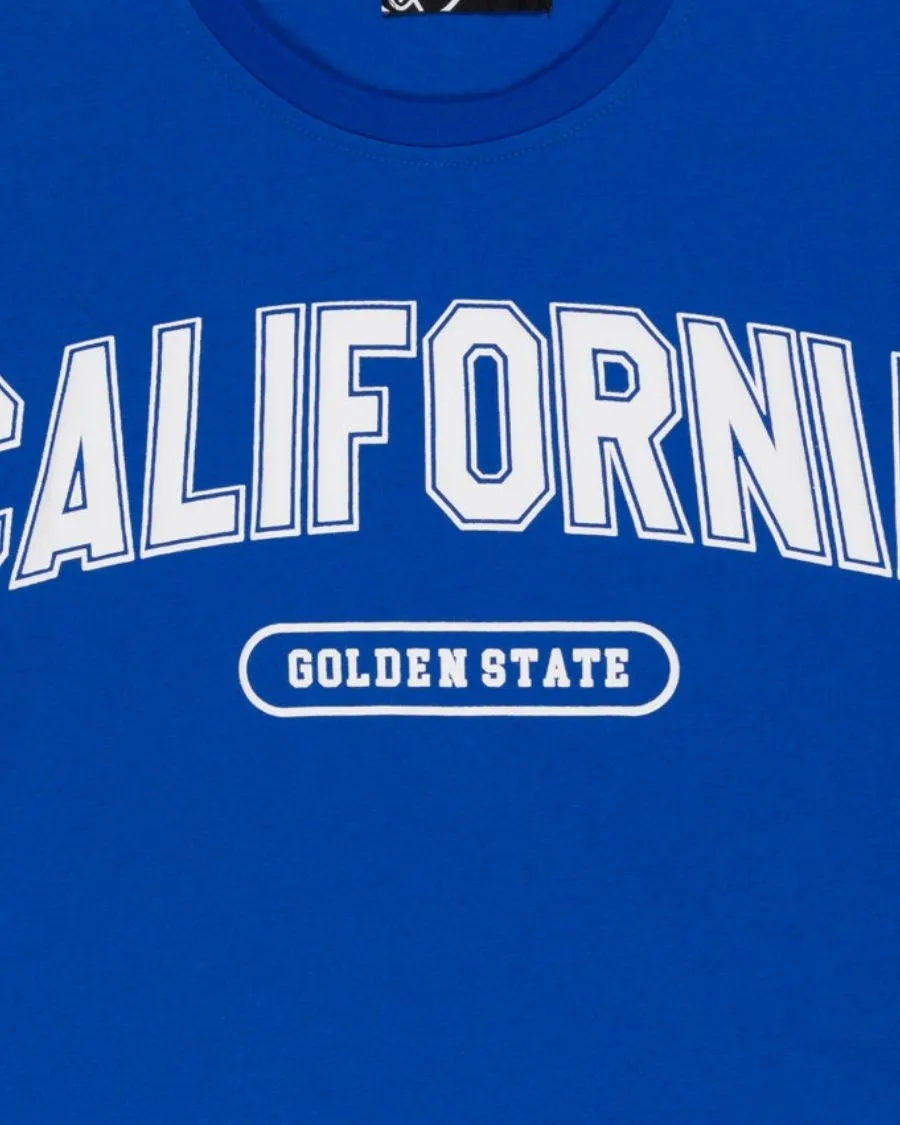 California Classic Royal Blue Baseball Tee