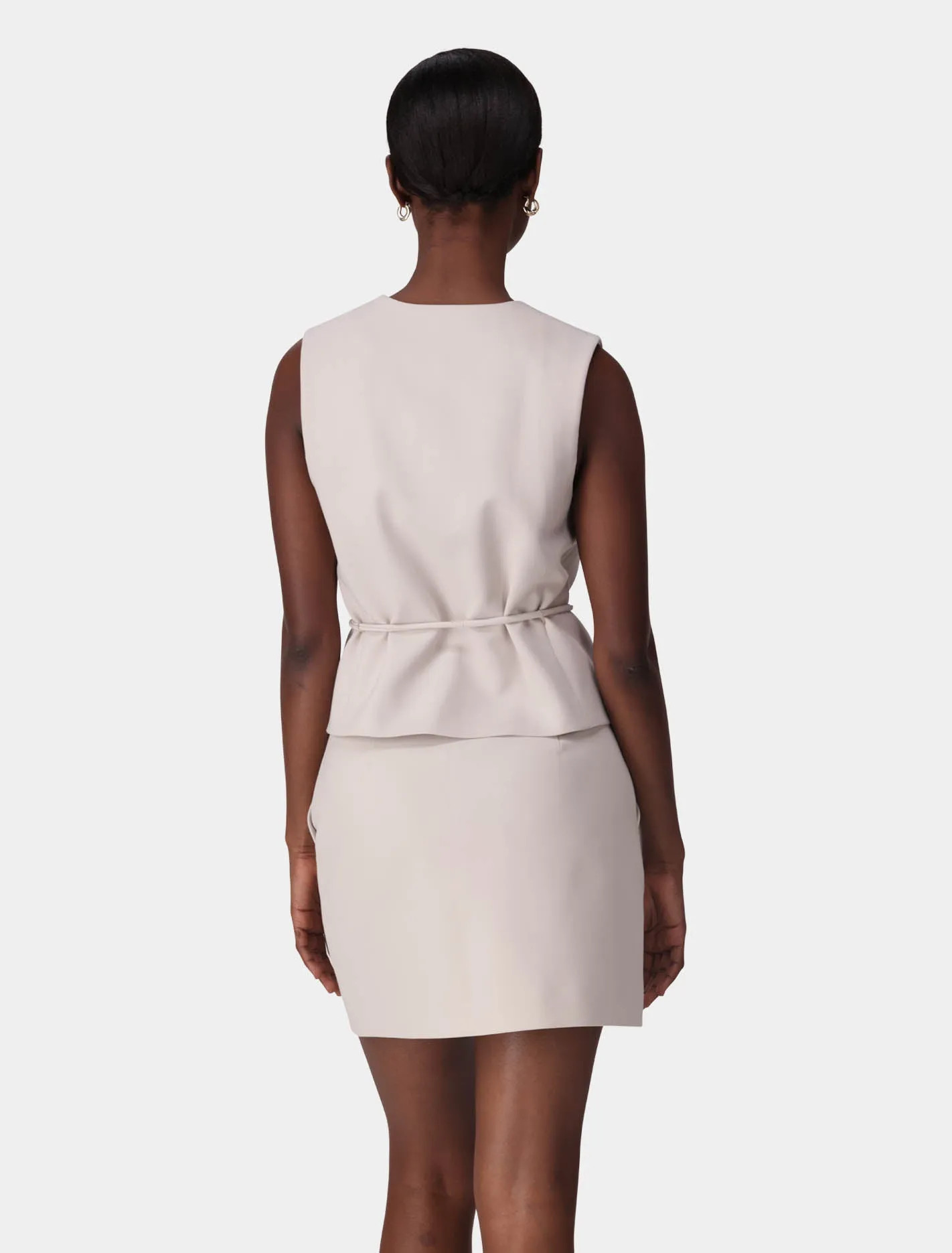 Cari Asymmetrical Waistcoat