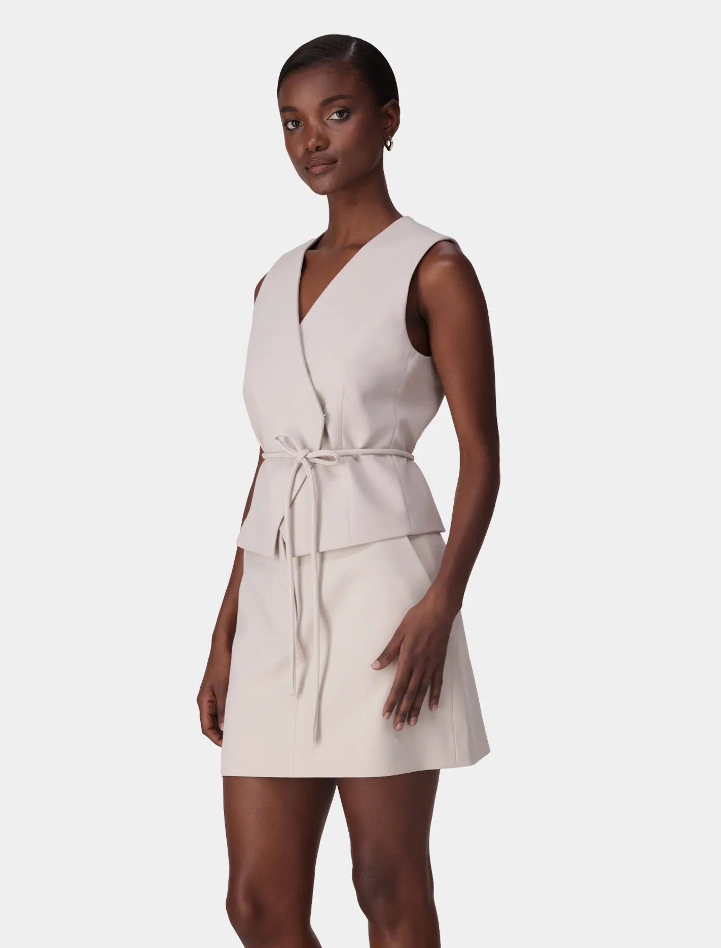 Cari Asymmetrical Waistcoat