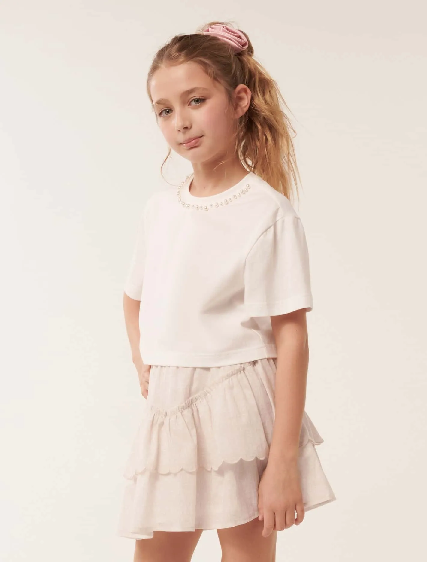 Celine Pearl Teen T-Shirt