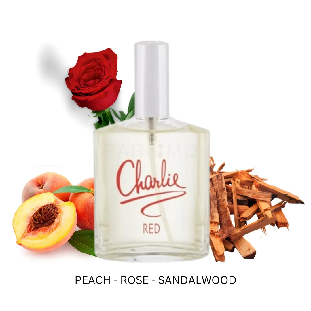 Charlie Red For Women By Revlon Eau De Toilette Spray 3.4 oz
