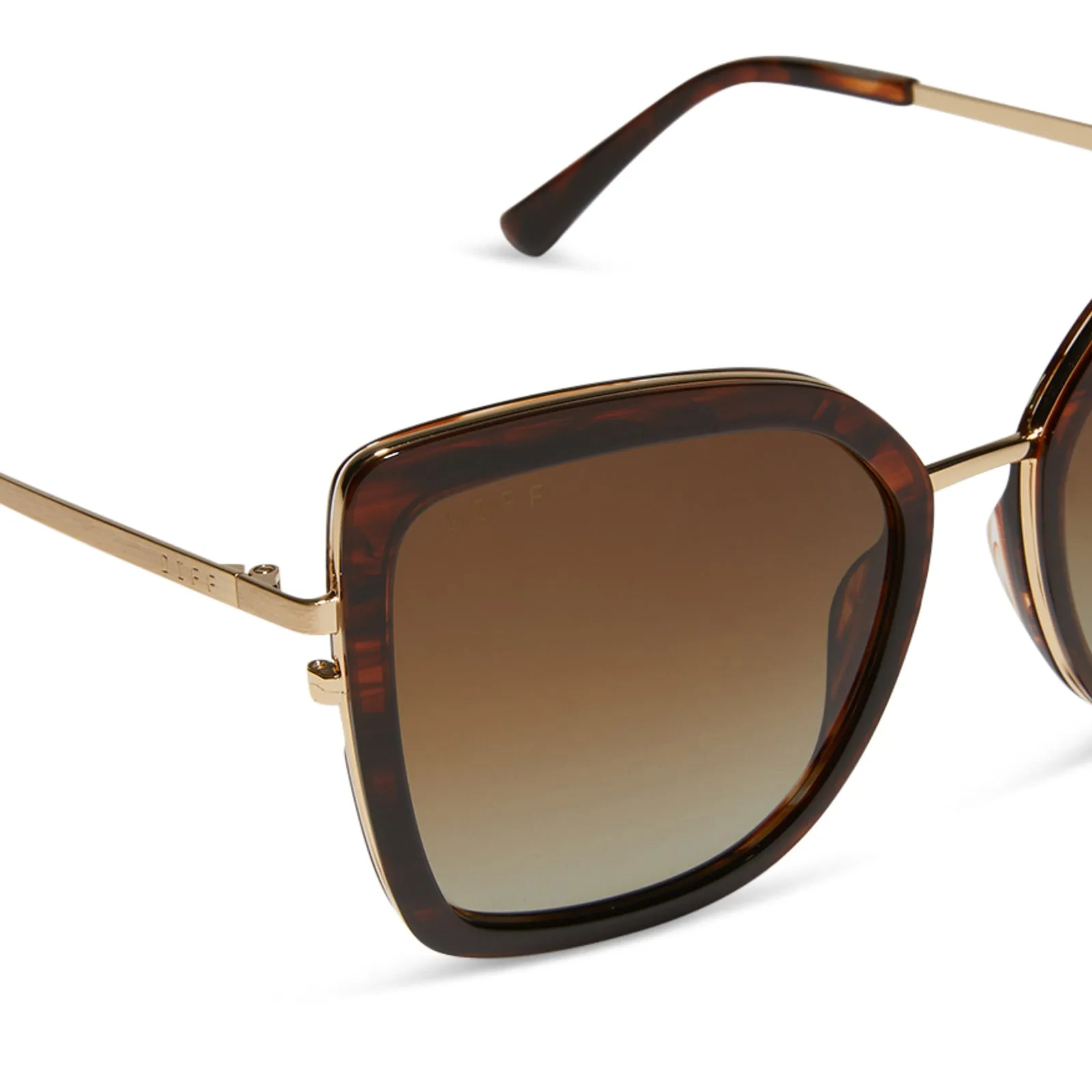 CLARISSE - SEQUOIA TORTOISE   BROWN GRADIENT   POLARIZED SUNGLASSES