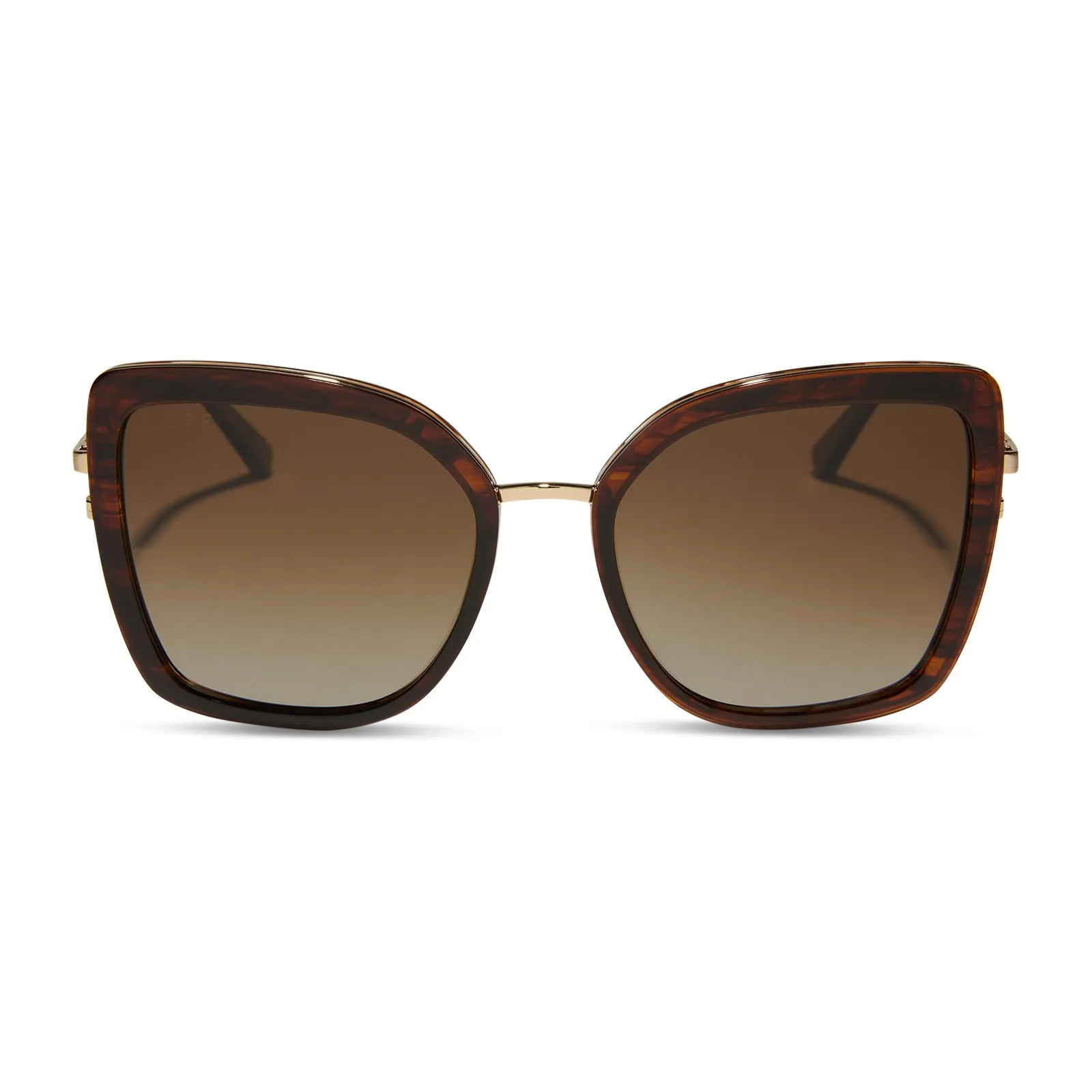 CLARISSE - SEQUOIA TORTOISE   BROWN GRADIENT   POLARIZED SUNGLASSES