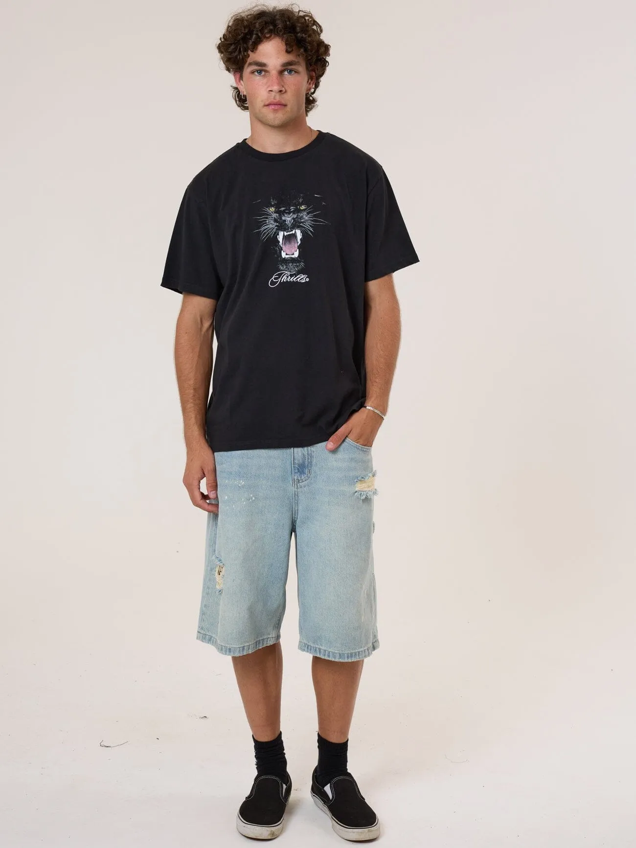 Deadly Pursuit Merch Fit Tee - Washed Black