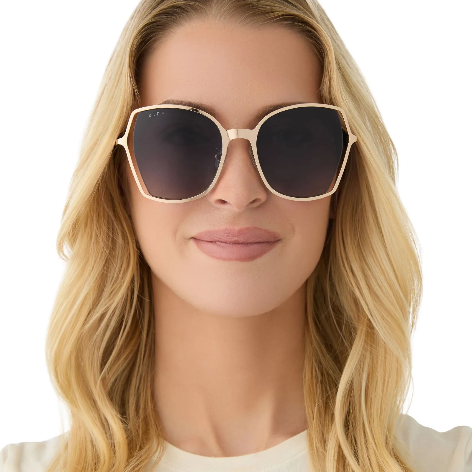 DONNA III - GOLD   MIDNIGHT GRADIENT   POLARIZED SUNGLASSES