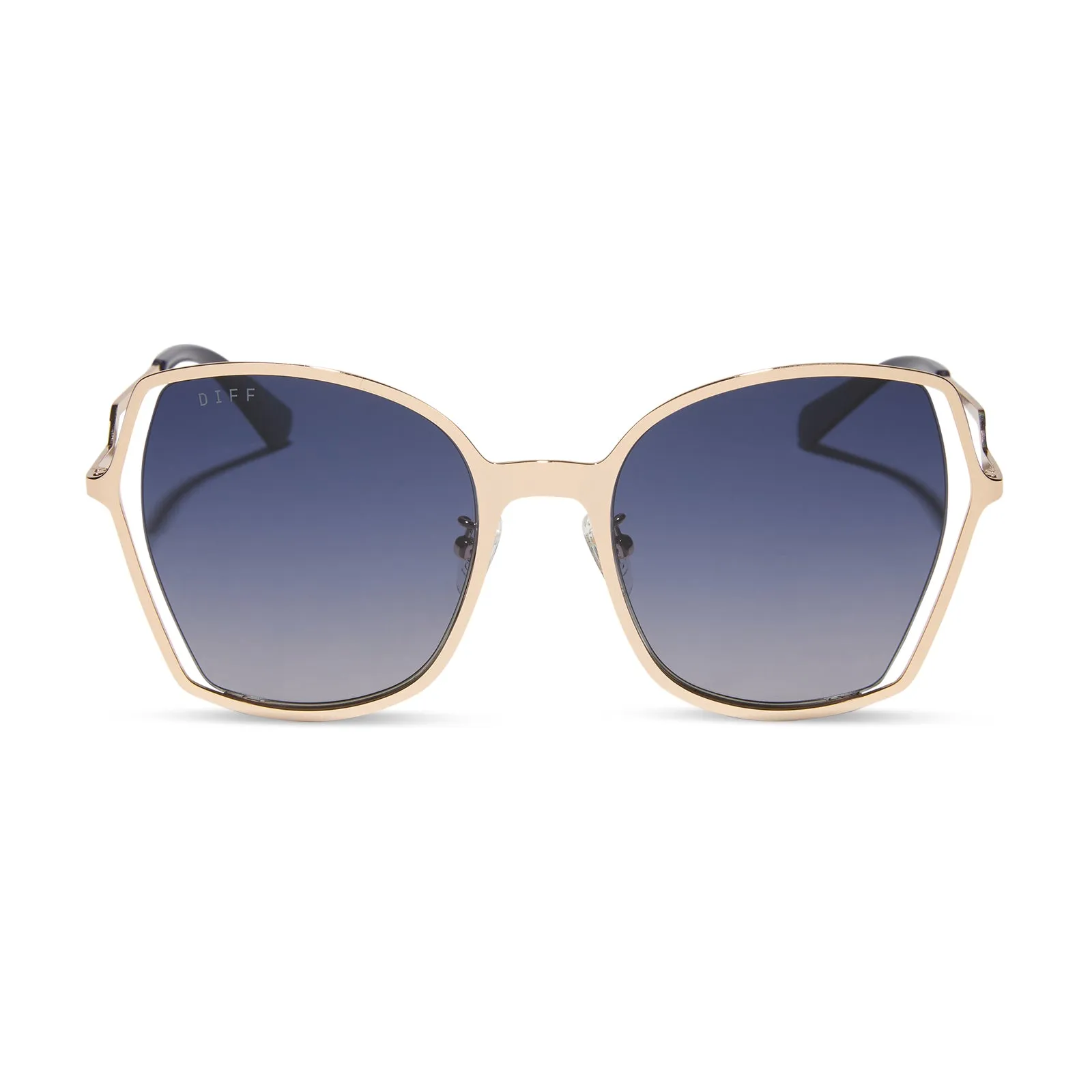 DONNA III - GOLD   MIDNIGHT GRADIENT   POLARIZED SUNGLASSES