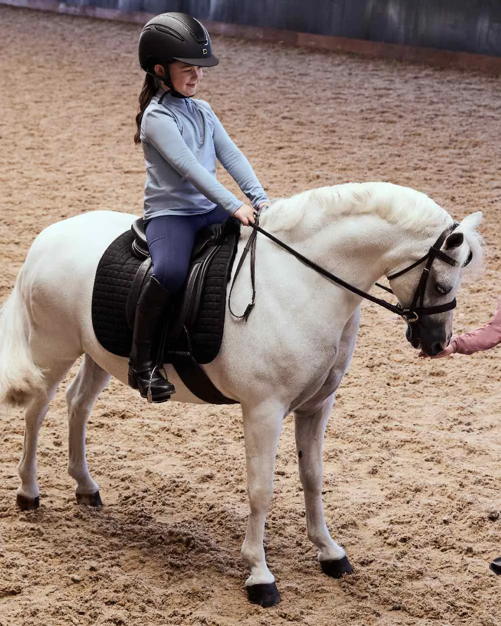 Dublin Kids Breathable Long Sleeve Riding Top