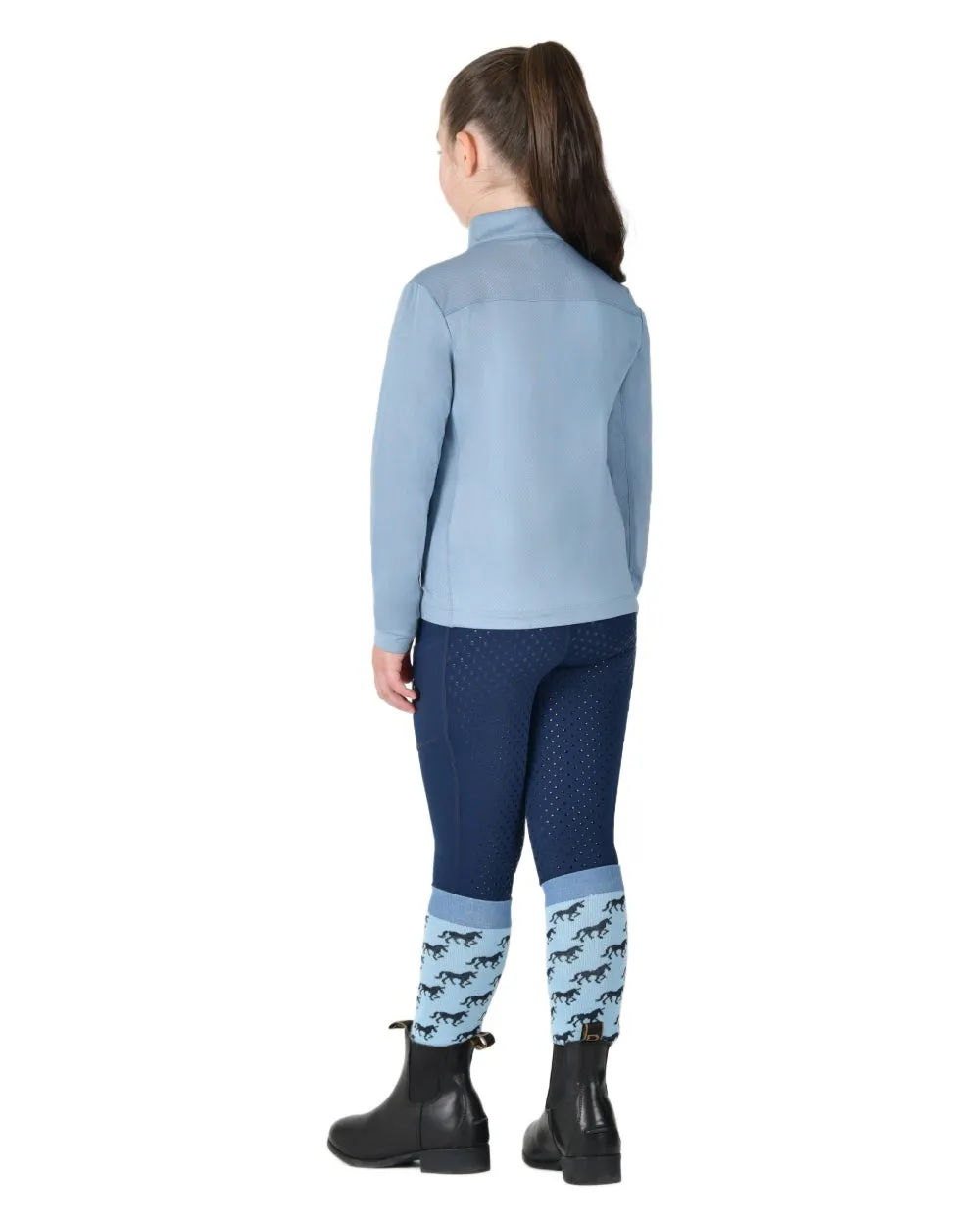 Dublin Kids Breathable Long Sleeve Riding Top