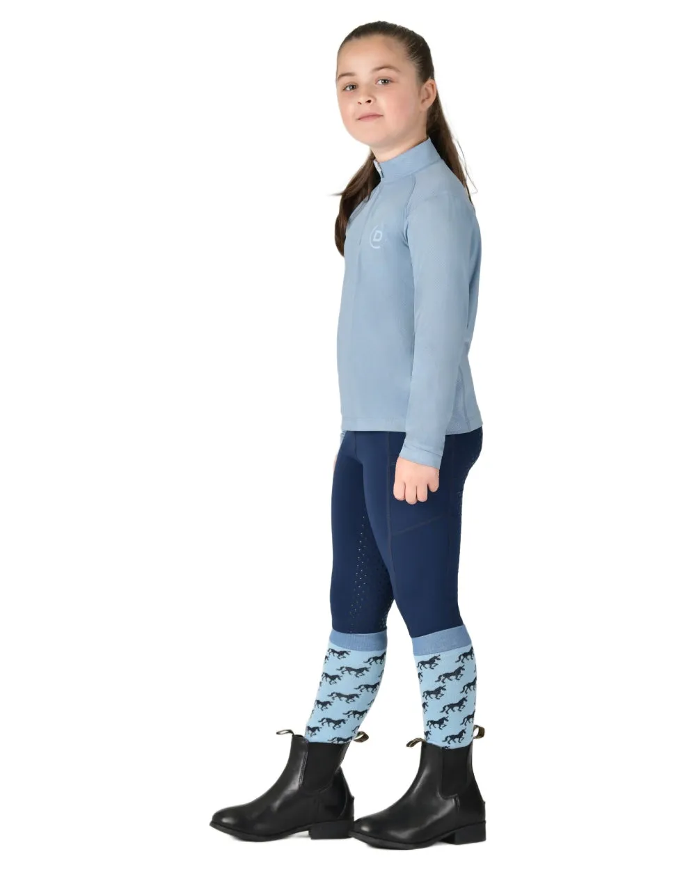 Dublin Kids Breathable Long Sleeve Riding Top