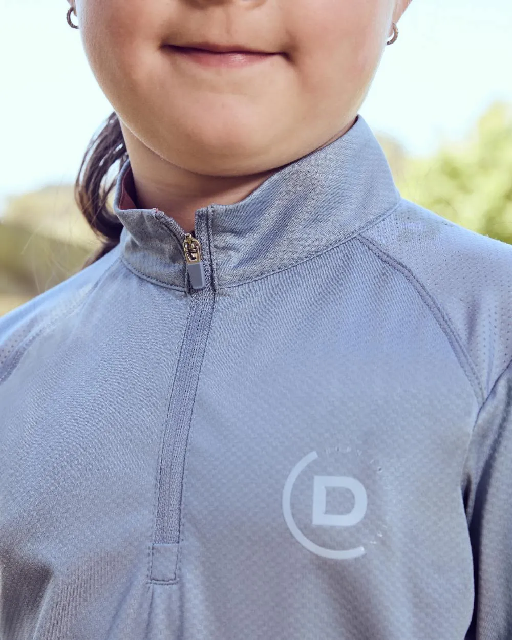 Dublin Kids Breathable Long Sleeve Riding Top