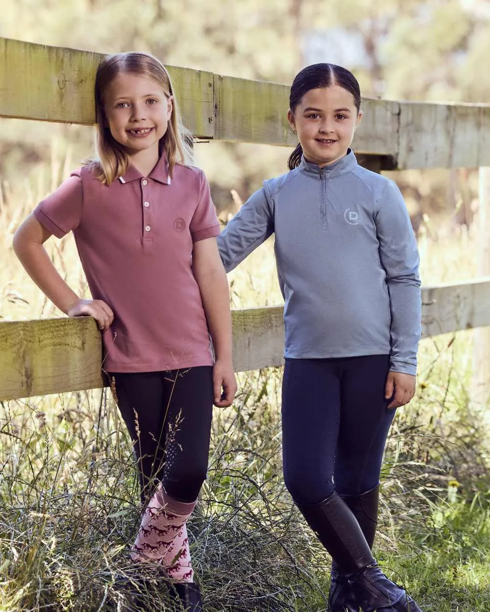 Dublin Kids Breathable Long Sleeve Riding Top