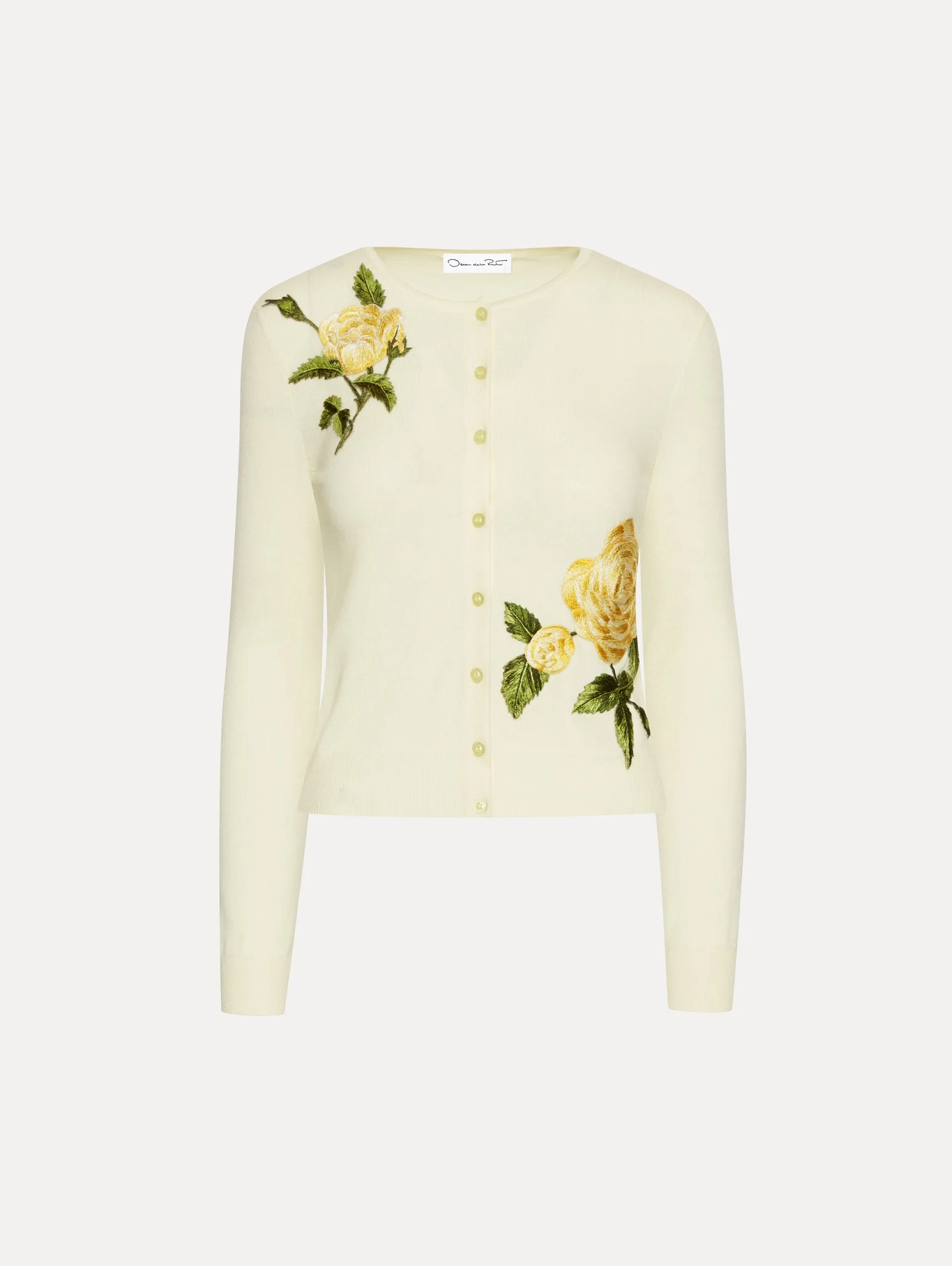 English Rose Threadwork Cardigan