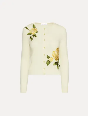 English Rose Threadwork Cardigan