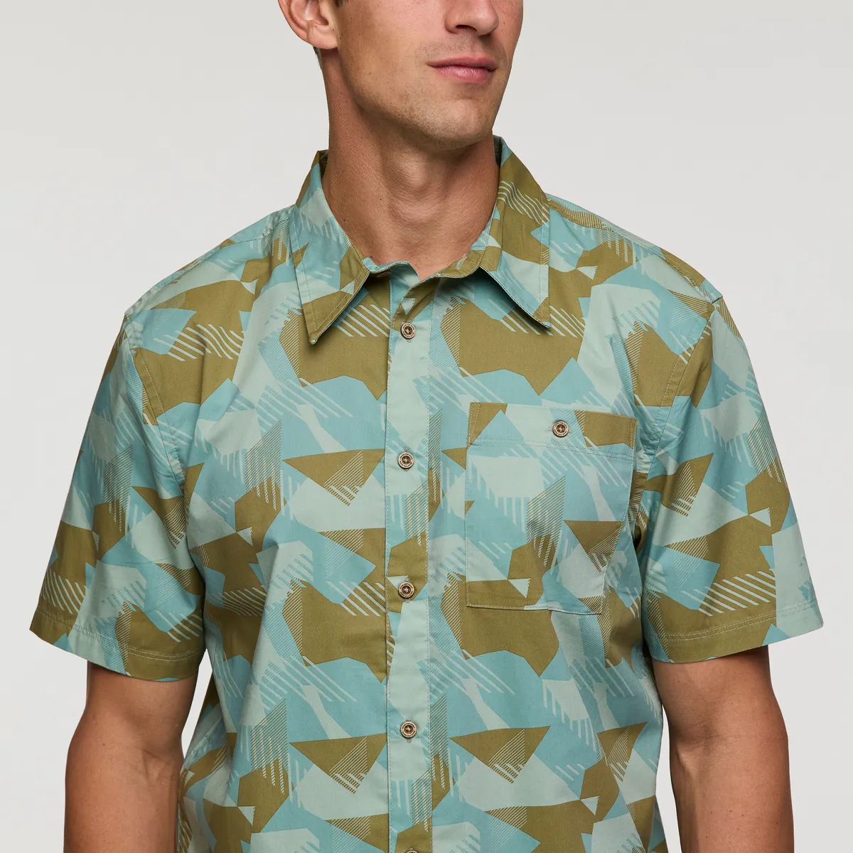 Estival Button Up Shirt - Print - Men's