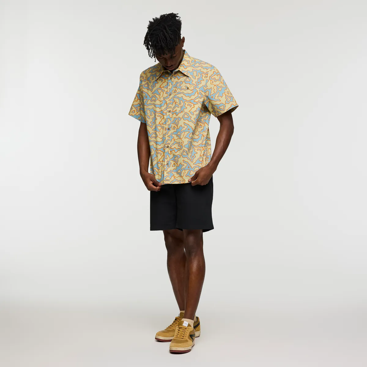 Estival Button Up Shirt - Print - Men's