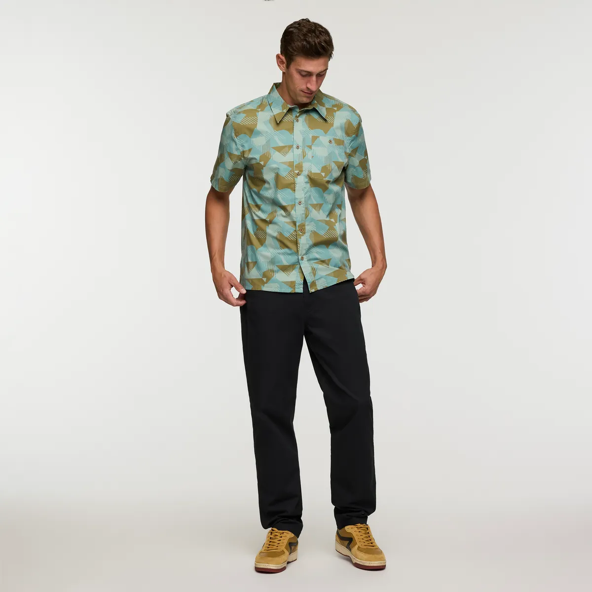 Estival Button Up Shirt - Print - Men's