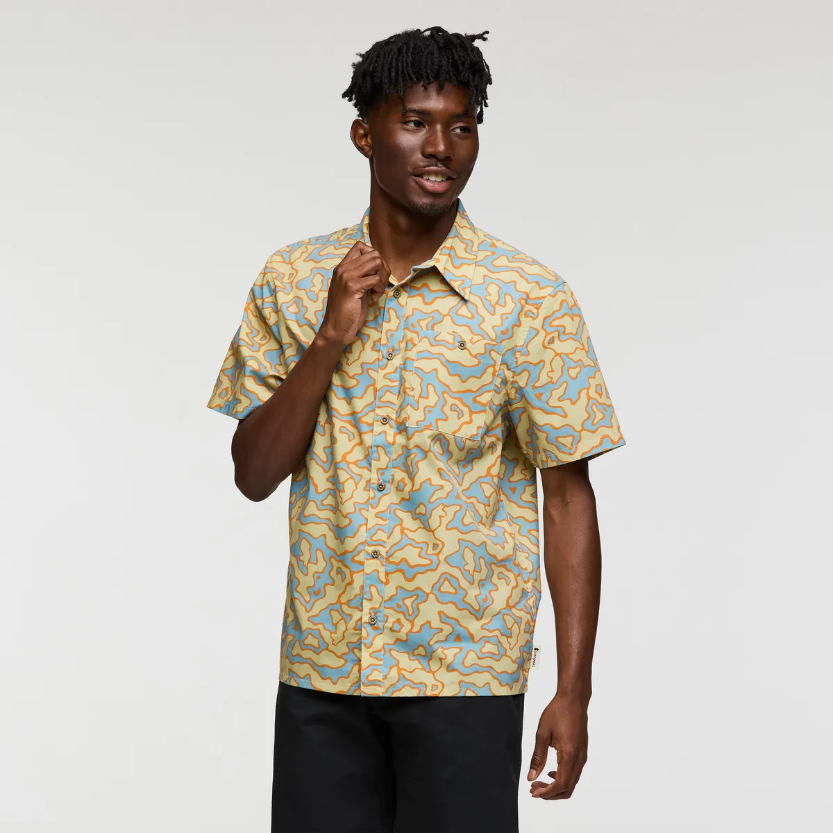 Estival Button Up Shirt - Print - Men's