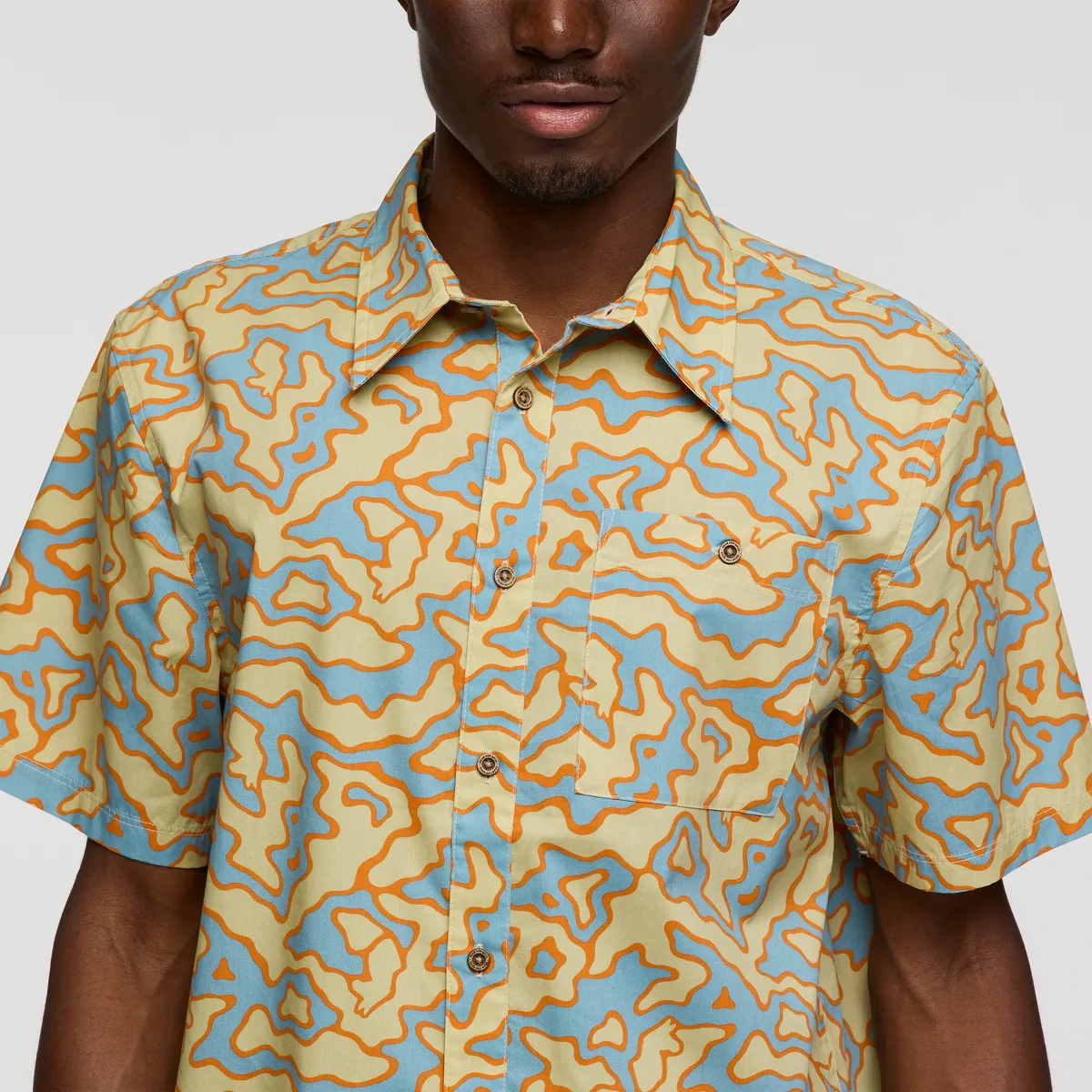 Estival Button Up Shirt - Print - Men's
