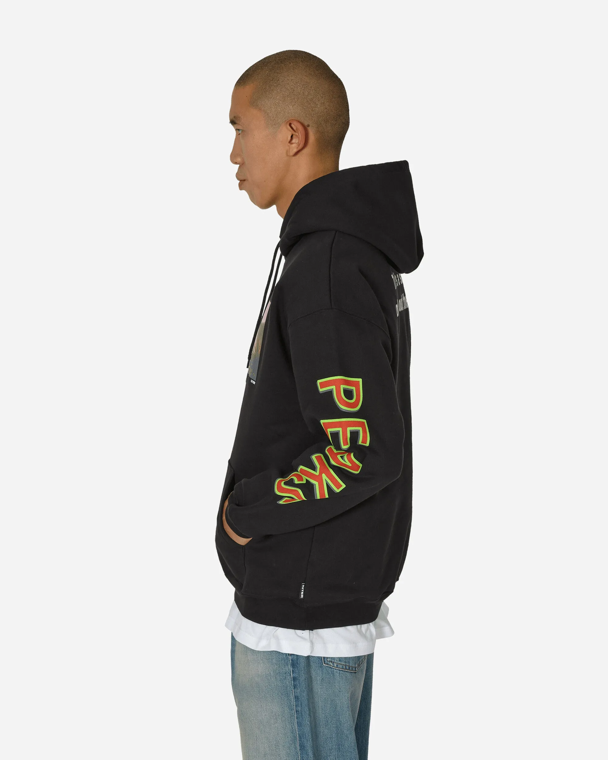 Evil Hooded Sweatshirt Black