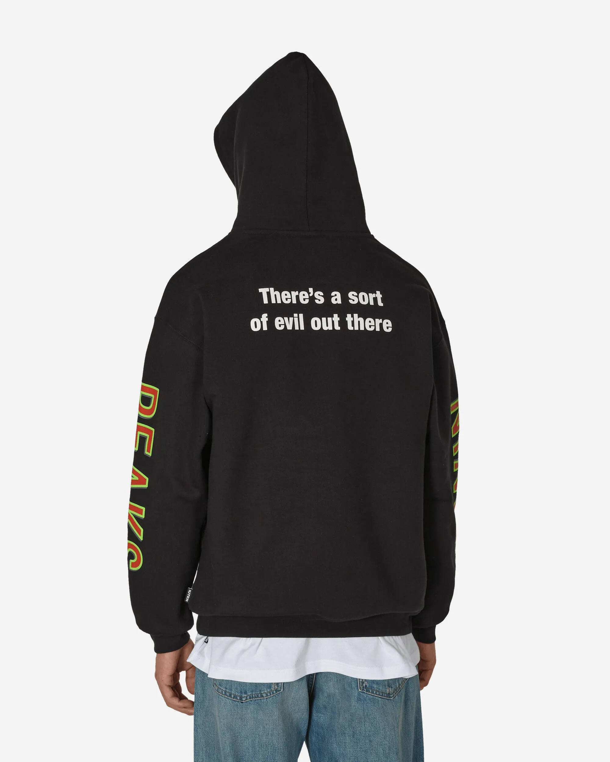Evil Hooded Sweatshirt Black
