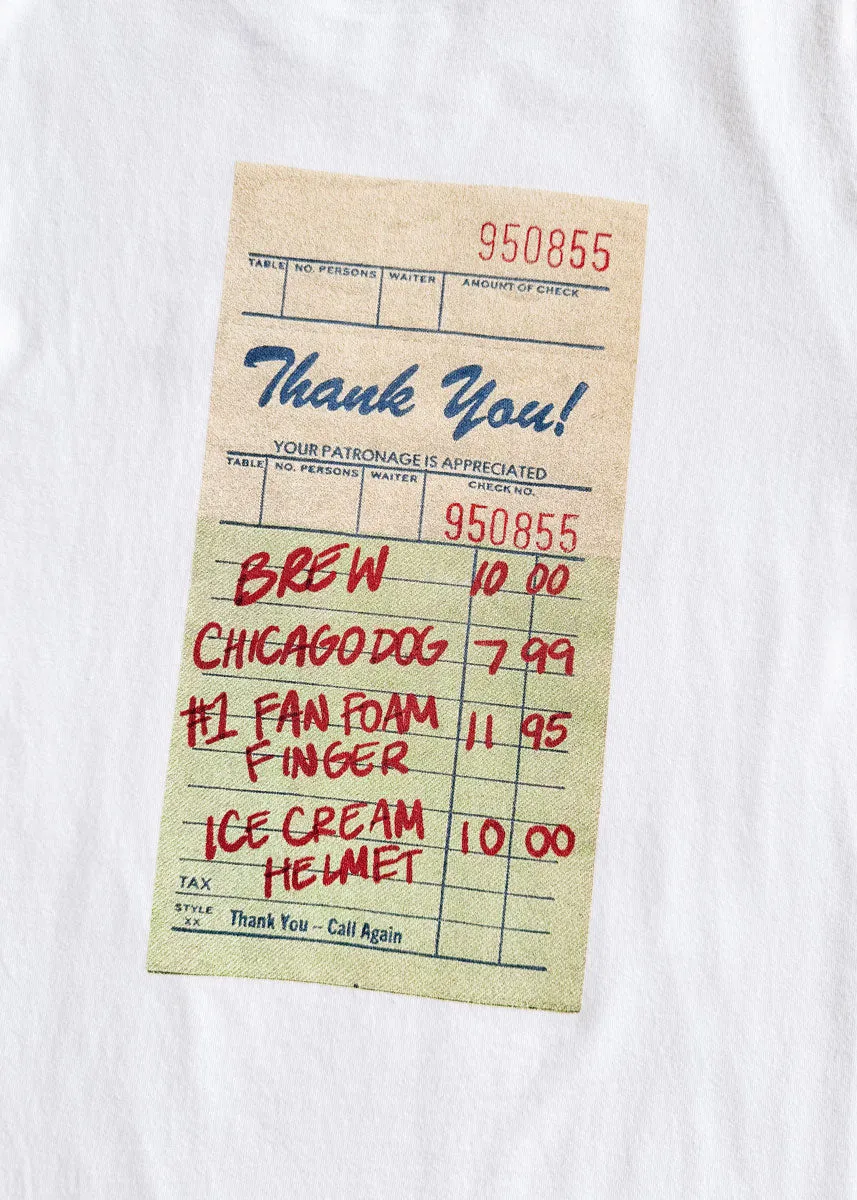 Game Day Receipt Tee