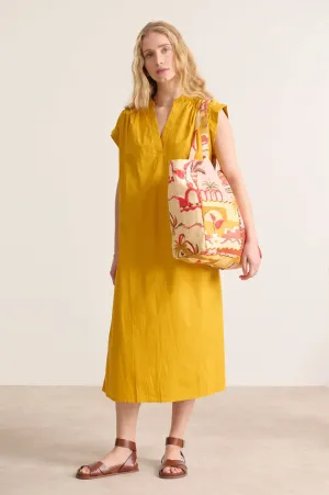 Garance Valentine Mustard Dress